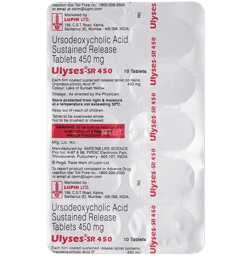 ulyses sr 450 tablet 10's